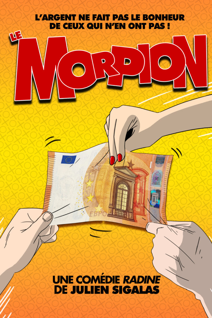 Affiche du spectacle Le Morpion au café-théâtre Défonce de Rire