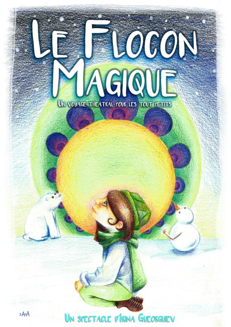 Affiche du spectacle Le flocon magique au café-théâtre Défonce de Rire