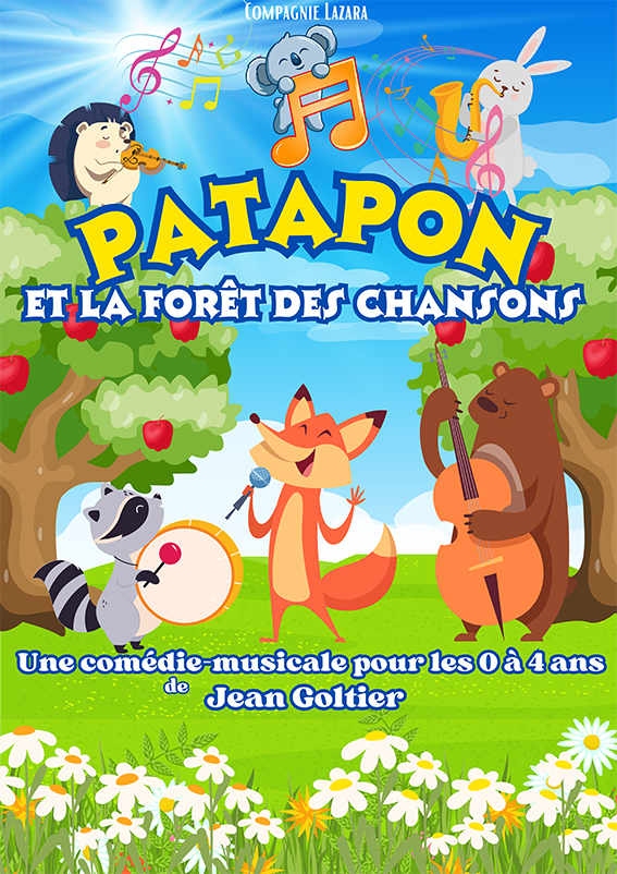 Affiche du spectacle Patapon et la forêt des chanson