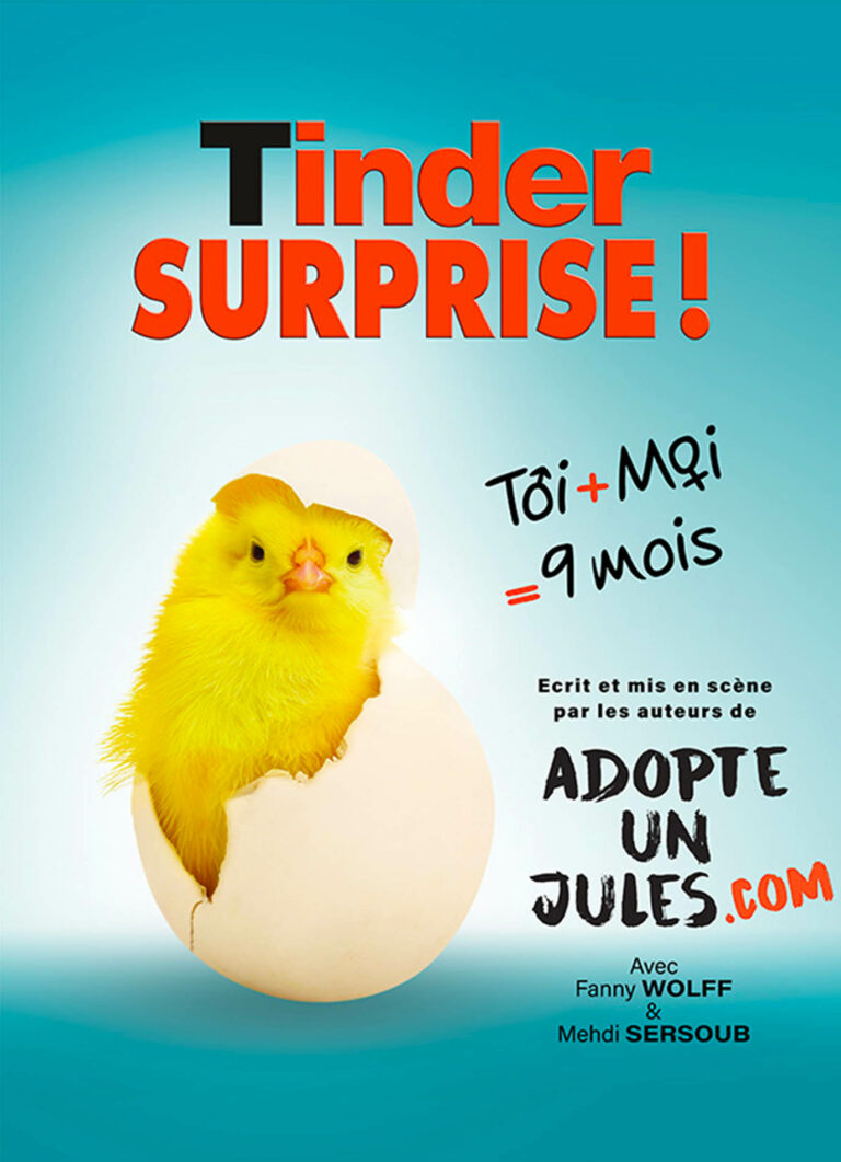 Affiche du spectacle Tinder Surprise !