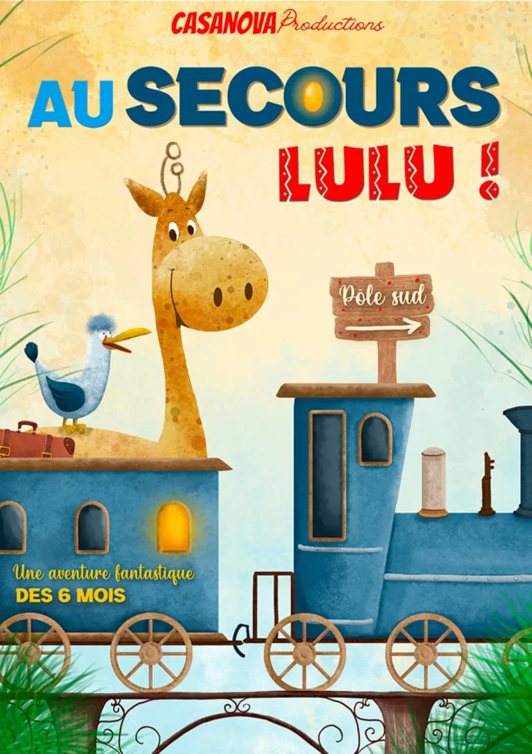Affiche du spectacle Au secours Lulu ! au café-théâtre Défonce de Rire