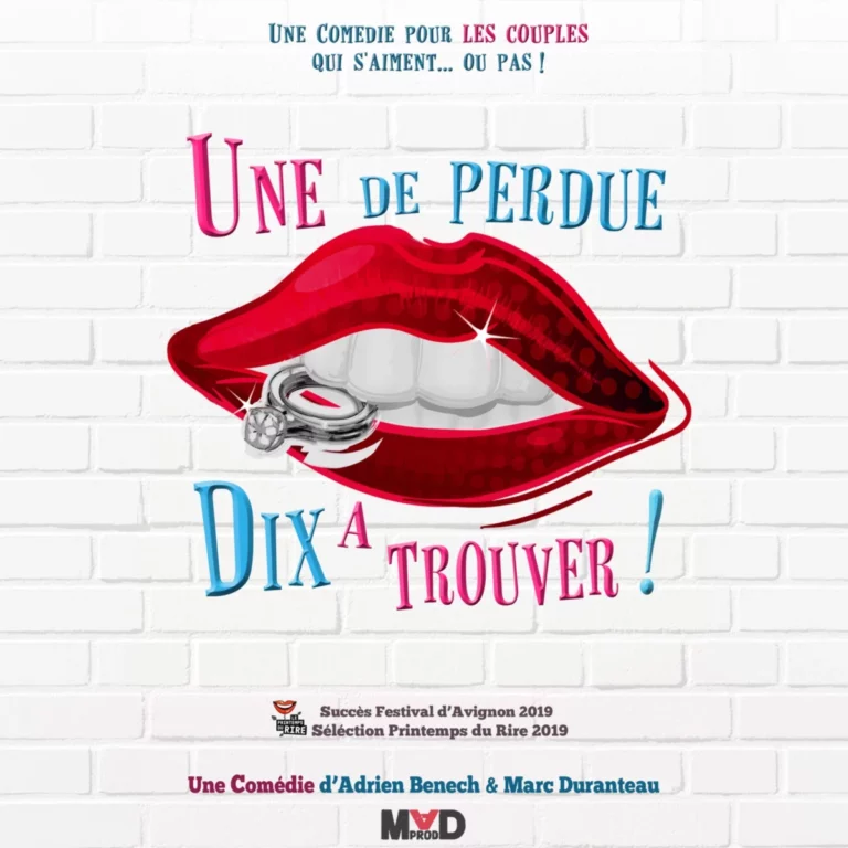 Affiche du spectacle Une de perdue, dix à trouver au café-théâtre Défonce de Rire