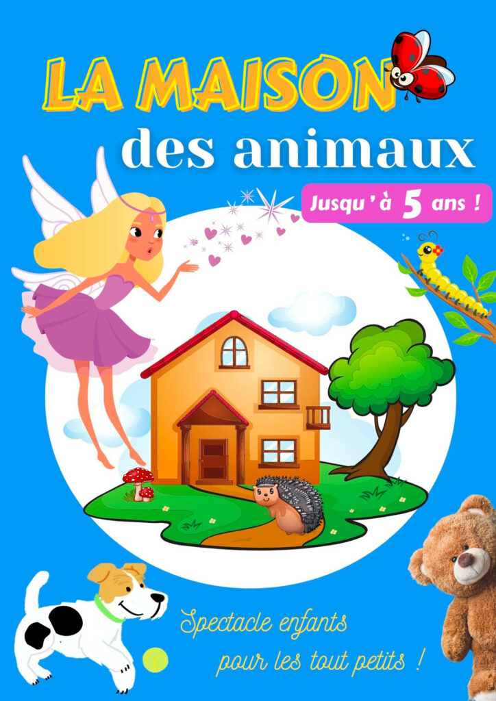 Affiche du spectacle La maison des animaux au café-théâtre Défonce de Rire