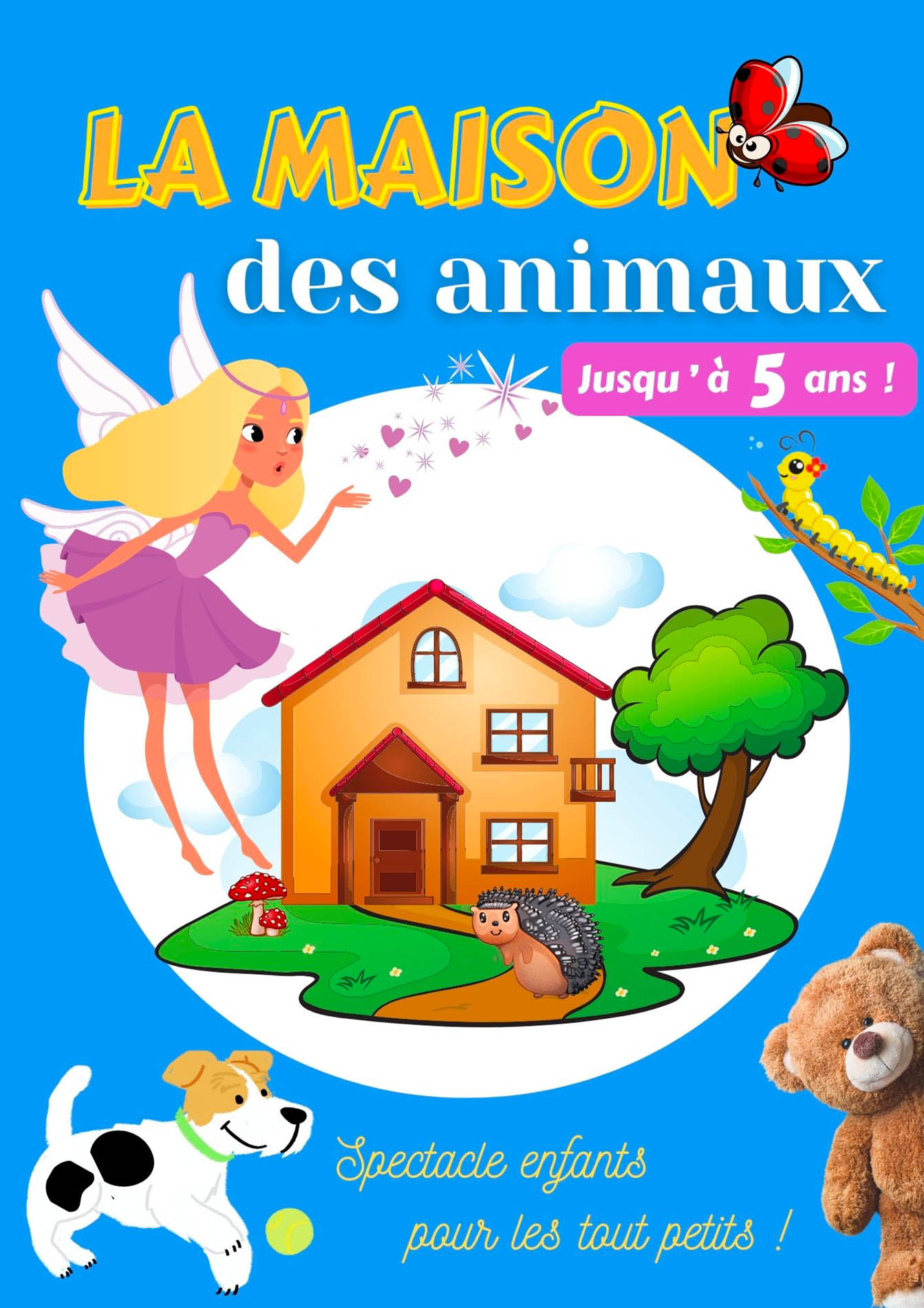 Affiche du spectacle La maison des animaux au Café-Théâtre Défonce de Rire