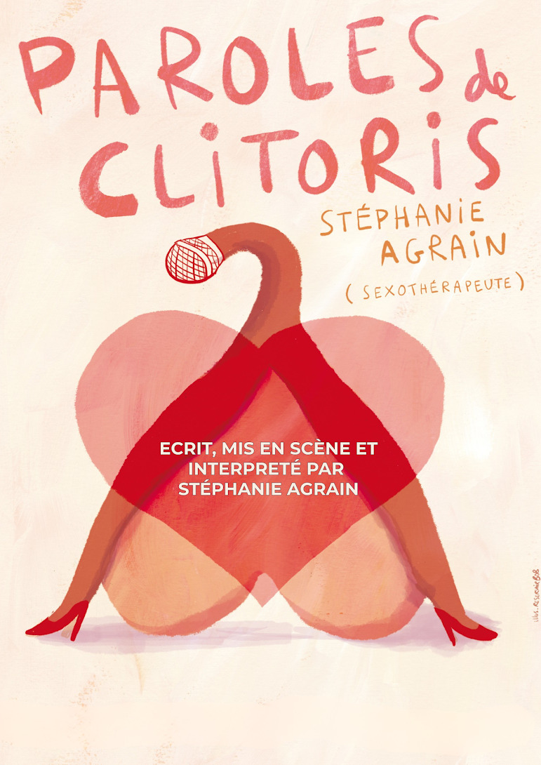 Affiche du spectacle Paroles de clitoris au Café-Théâtre Défonce de Rire