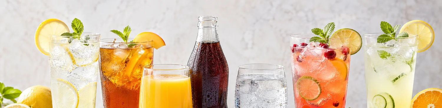 Boissons fraîches sans alcool proposées au bar du Défonce de Rire