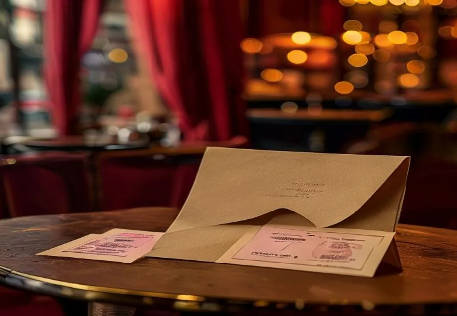 Bon cadeau spectacle reçu par email, à imprimer ou transférer, dans l'ambiance du café-théâtre